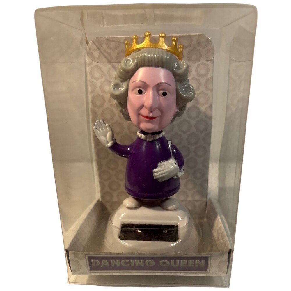 Solar Powered Dancing Queen Bobblehead Novelty Collectible